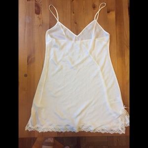 Bridal White NightGown/ Slip FROM ITALY